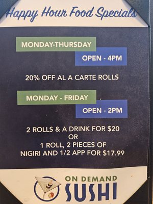 Menu photo 5 On Demand Sushi Las Vegas, NV Menu photo 5 On Demand Sushi Las Vegas, NV