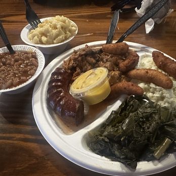 Camel City BBQ Factory - This pic is deceiving ...all bad except the hush puppies - Barbeque Near Me - Winston-Salem, North Carolina Camel City BBQ Factory - This pic is deceiving ...all bad except the hush puppies - Barbeque Near Me - Winston-Salem, North Carolina