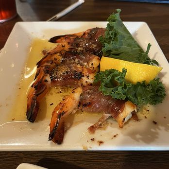 The Fish House - Shrimp Appetizer - wrapped in basil and prosciutto. - Seafood Near Me - Key Largo, Florida The Fish House - Shrimp Appetizer - wrapped in basil and prosciutto. - Seafood Near Me - Key Largo, Florida
