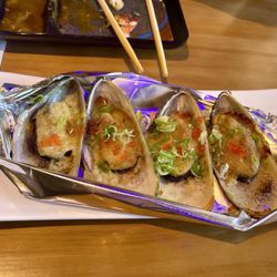 Okawa Sushi - Baked Mussels
