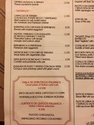 Menu photo 4 Obe Restaurant Barcelona, B Menu photo 4 Obe Restaurant Barcelona, B