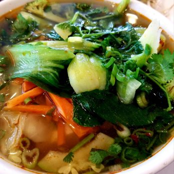 Pho Saigon Express - Sate (spicy) vegetarian pho fix! Excellent as usual! - Vietnamese Near Me - Escondido, California