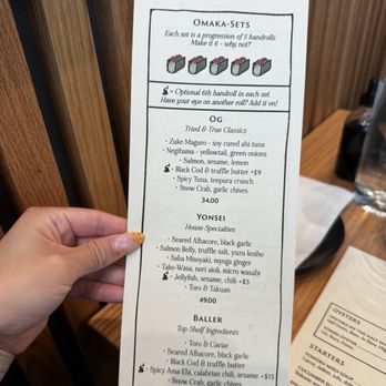 Yonsei Handrolls - Dinner set menu - Sushi Bars Near Me - Albany, California Yonsei Handrolls - Dinner set menu - Sushi Bars Near Me - Albany, California