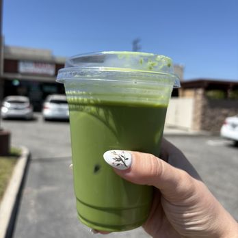 Arc Coffee - Classic matcha latte with oat milk - Coffee & Tea Near Me - Buena Park, California