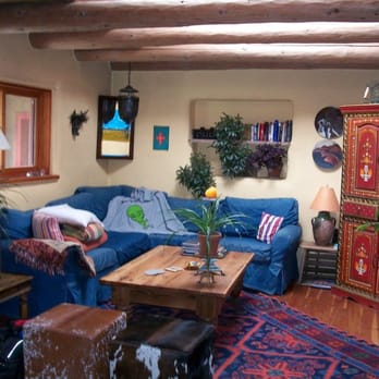 Casa Gallina - Barred Rock - Living Room - Guest Houses Near Me - Taos, New Mexico