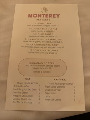 Menu photo 4 Monterey New York, NY Menu photo 4 Monterey New York, NY