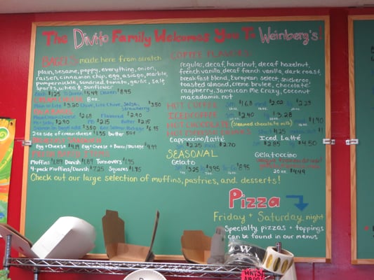 Menu photo 4 Weinberg's Bakery & Cafe Hull, MA