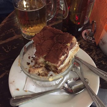 Caffe Reggio - Tiramisu served in a pudding glass .....not - Italian Near Me - New York, New York Caffe Reggio - Tiramisu served in a pudding glass .....not - Italian Near Me - New York, New York