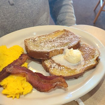 Bishops Diner - French Toast, eggs and bacon was good - Breakfast & Brunch Near Me - O'Fallon, Missouri