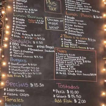 Lily's Malibu - Simple menu - Burgers Near Me - Malibu, California Lily's Malibu - Simple menu - Burgers Near Me - Malibu, California