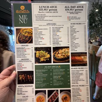 Smile Shota - Menu - Sushi Bars Near Me - Las Vegas, Nevada Smile Shota - Menu - Sushi Bars Near Me - Las Vegas, Nevada