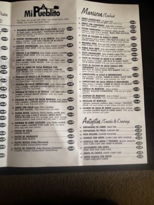 Menu photo 8 Mi Pueblito Tampa, FL Menu photo 8 Mi Pueblito Tampa, FL