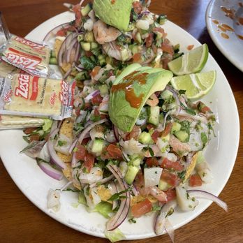 Taqueria Mariscos - Mix ceviche (fish & shrimp) - Mexican Near Me - Concord, California