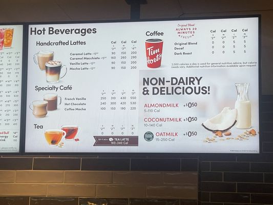 Menu photo 3 Tim Hortons Romulus, MI