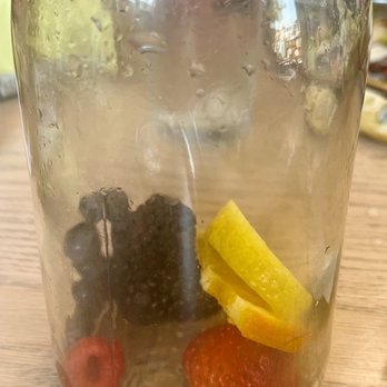 Libby's Downtown - We drank all the water from this carafe. I didn't have time for a picture before because hey, I was trying to eat. So good! - Sandwiches Near Me - Cheboygan, Michigan