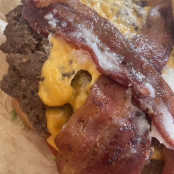 Patrick's - Looks microwaved - Burgers Near Me - Springdale, Arkansas