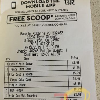 Baskin Robbins - Union City - Ice Cream & Frozen Yogurt Near Me - Union City, California Baskin Robbins - Union City - Ice Cream & Frozen Yogurt Near Me - Union City, California