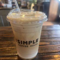 Maple cream latte