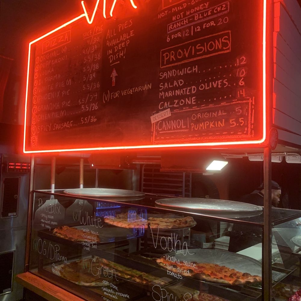 Via Della Slice Shop - Menu - Pizza Near Me - Phoenix, Arizona Via Della Slice Shop - Menu - Pizza Near Me - Phoenix, Arizona