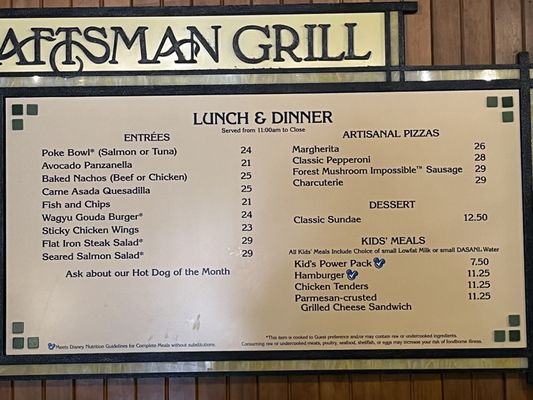 Menu photo 3 GCH Craftsman Grill Anaheim, CA Menu photo 3 GCH Craftsman Grill Anaheim, CA