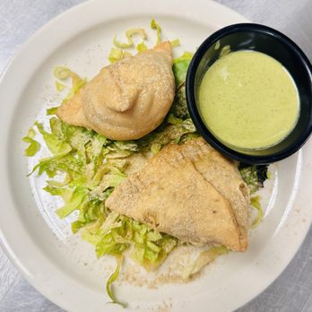 Little India - Chicken cheese samosas - Indian Near Me - Omaha, Nebraska