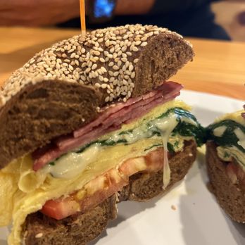 Davidovich Bakery - Skinny BLT with a Russian bagel - Cafes Near Me - Madison, New Jersey