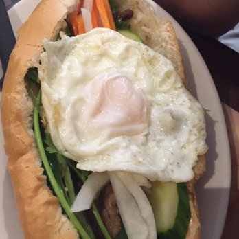 Pho Truong - Grilled pork banh-mi with a fried egg - Vietnamese Near Me - Richardson, Texas Pho Truong - Grilled pork banh-mi with a fried egg - Vietnamese Near Me - Richardson, Texas