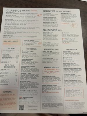 Menu photo 2 Snooze, an A.M. Eatery Houston, TX