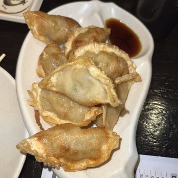 E sushi 2 - Fried gyoza - not the worst - Sushi Bars Near Me - Brooklyn, New York