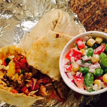 Twisted Fresh - Personally, the Caribbean Jerk wrap is not my favorite but, the edamame salad is where it's at! :) - New American Near Me - Overland Park, Kansas Twisted Fresh - Personally, the Caribbean Jerk wrap is not my favorite but, the edamame salad is where it's at! :) - New American Near Me - Overland Park, Kansas