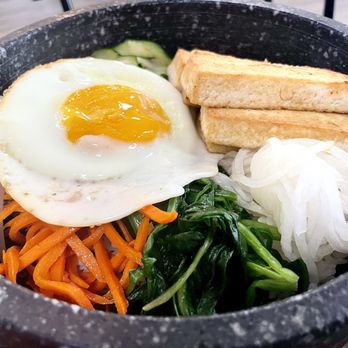 Papa Bop - Bibimbop Regular Bowl with Tofu. - Korean Near Me - Evanston, Illinois