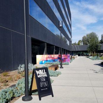 Wall Writers Coffee - Outside signage leading you to the coffee shop. 1/13/2021 - Coffee & Tea Near Me - Irvine, California
