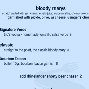 Cafe 1505 - Bloody Mary Options - Breakfast & Brunch Near Me - Mequon, Wisconsin Cafe 1505 - Bloody Mary Options - Breakfast & Brunch Near Me - Mequon, Wisconsin
