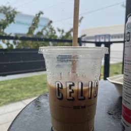 a cup of iced coffee a cup of iced coffee