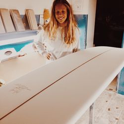 Surfing With Grace - Board in the making