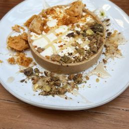 Milk honey pistachio desert $9
