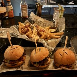 The Armory Speakeasy - Sliders and fries
