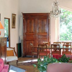 Les Chênes Verts - Coin table d'hôte mauvaises saisons