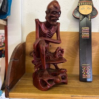 Rerun - Pretty cool hand carved item. - Used, Vintage & Consignment Near Me - Portland, Oregon