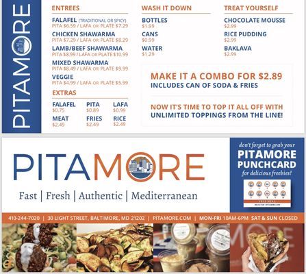 Menu photo 3 Pitamore Baltimore, MD