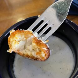 Hacienda de Mesilla - Red chili cauliflower. Very satisfying with the blue cheese.