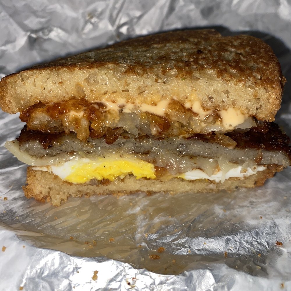 Amy's Place - The Hash It Out Sandwich with gluten free bread - Sandwiches Near Me - Providence, Rhode Island