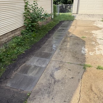 Moils Lawn and Landscape - Paver driveway expansion - Lawn Services Near Me Moils Lawn and Landscape - Paver driveway expansion - Lawn Services Near Me