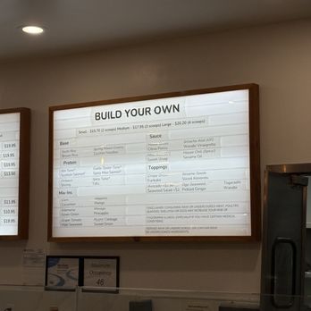 Poké House - San Mateo - Menu 2 - Custom Bowl Options - Poke Near Me - San Mateo, California