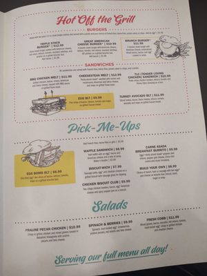 Menu photo 7 Eggs Up Grill Austell, GA