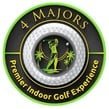 4 Majors Indoor Golf Logo
