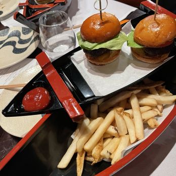 Sushisamba - Kids Meal - Wagyu Sliders and Fries - Asian Fusion Near Me - Las Vegas, Nevada