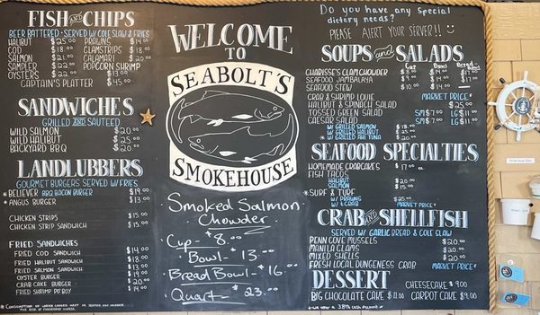 Menu photo 7 Seabolt's Restaurant Oak Harbor, WA Menu photo 7 Seabolt's Restaurant Oak Harbor, WA