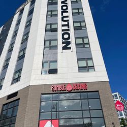 Rumble Boxing - Entrance is at bottom of Revolution Building