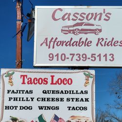 Tacos Loco Taqueria - Signs